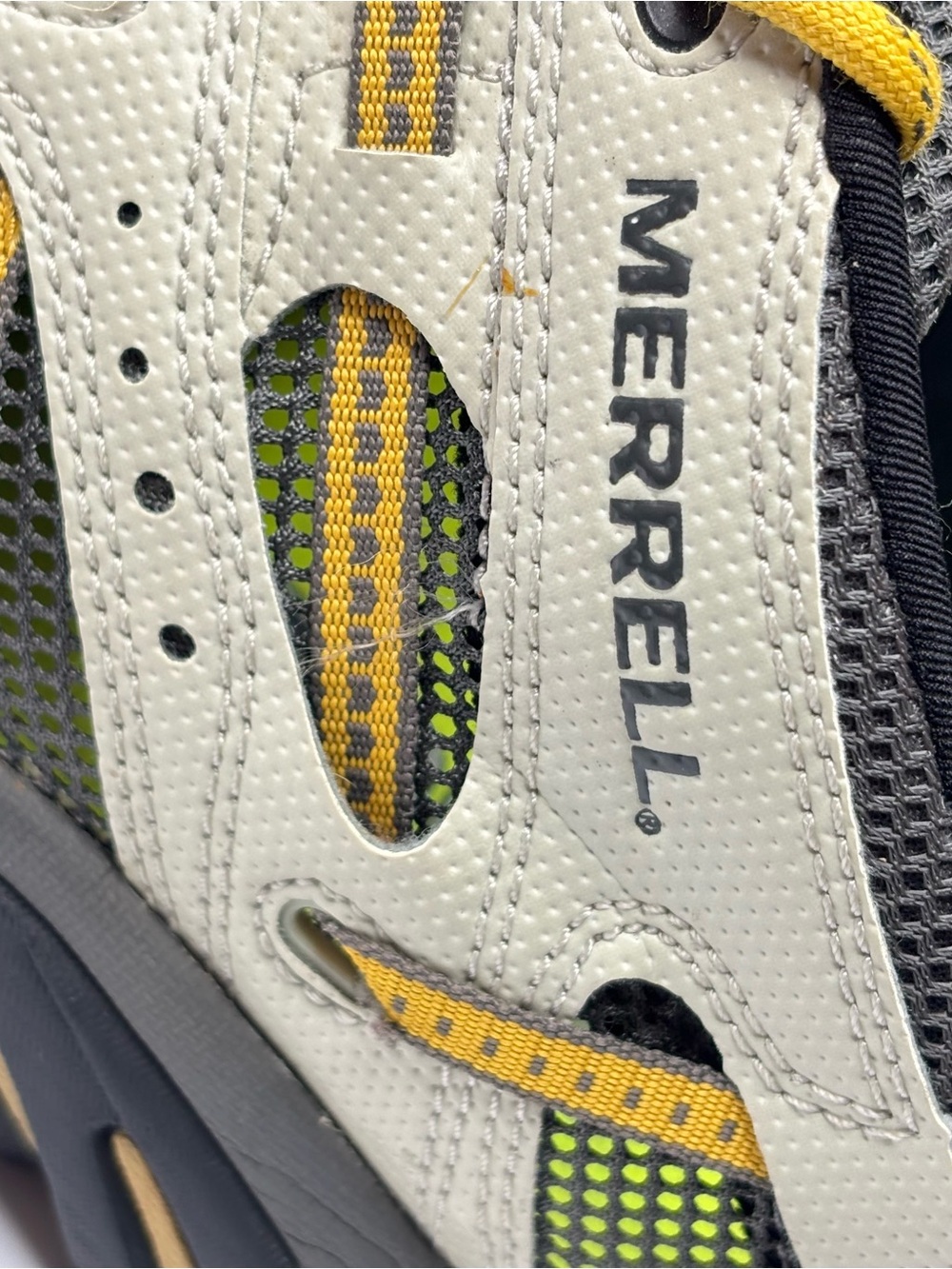 Merrell Waterpro Gray Men's Size 13 Pro Manistee Hiking Sport Shoes - Picture 5 of 14